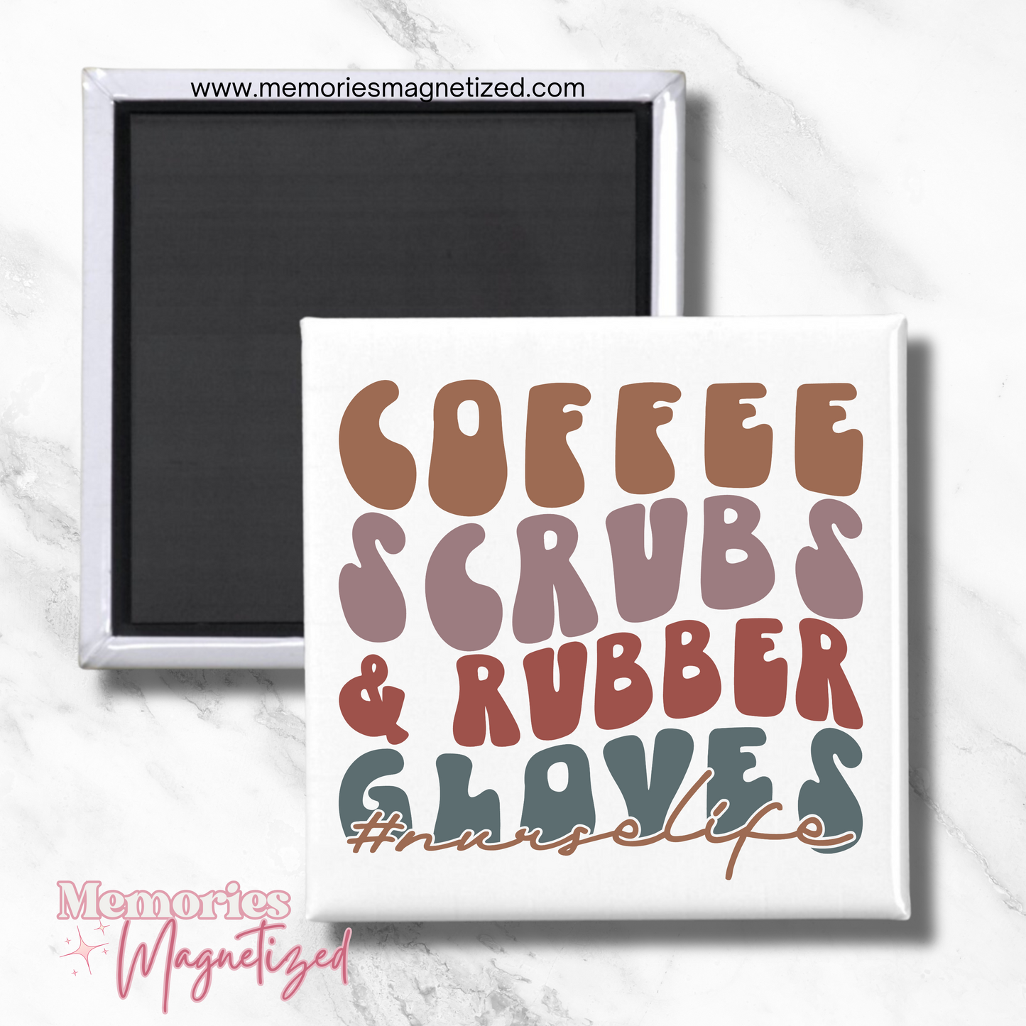 Coffee Scrubs & Rubber Gloves #nurselife